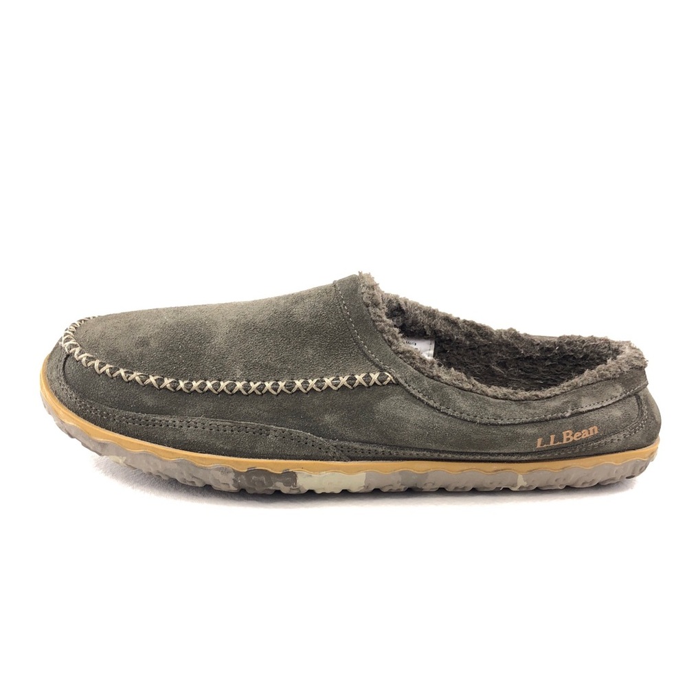 L.L. Bean Mountain Moccasin Scuff Winter Slippers 11M